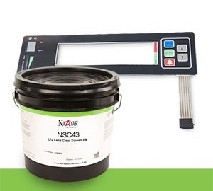 NAZDAR NSC-43 LENS CLEAR SCREEN INK